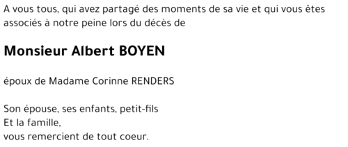 Albert BOYEN