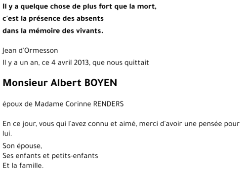 Albert BOYEN