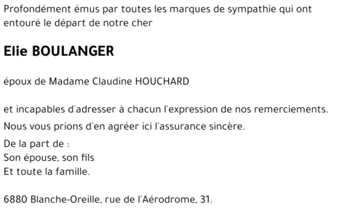 Elie BOULANGER