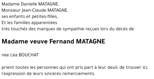 Fernand MATAGNE