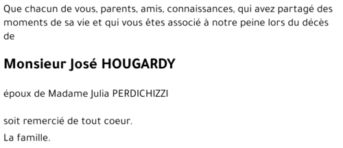 José HOUGARDY