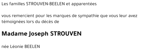 Joseph STROUVEN