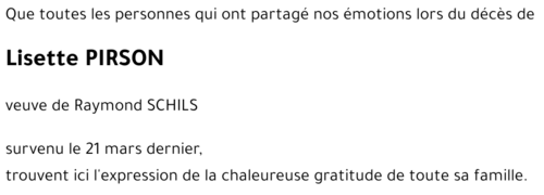 Lisette PIRSON