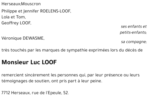 Luc LOOF