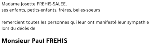 Paul FREHIS