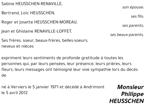 Philippe HEUSSCHEN