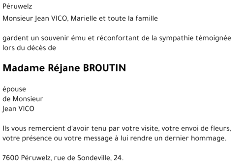 Réjane BROUTIN