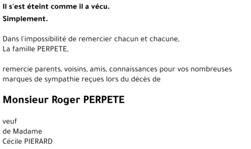 Roger PERPETE