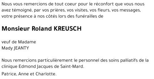 Roland KREUSCH