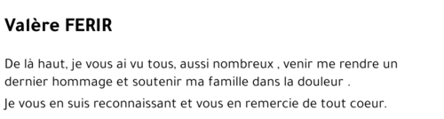 Valère FERIR