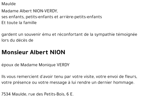 Albert NION