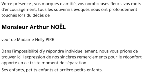 Arthur NOËL