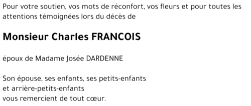 Charles FRANCOIS