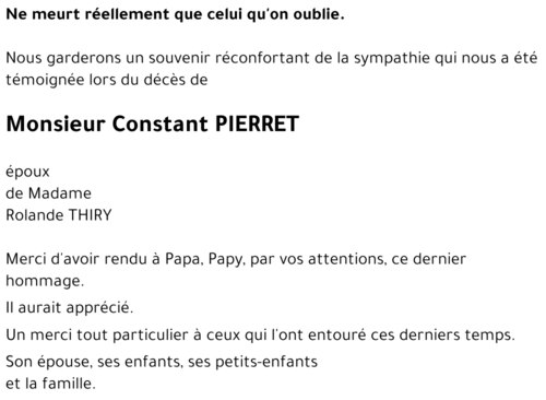 Constant PIERRET