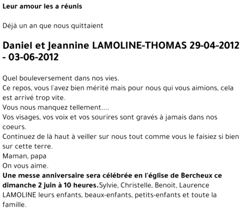 Daniel LAMOLINE
