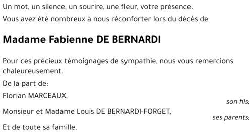 Fabienne DE BERNARDI