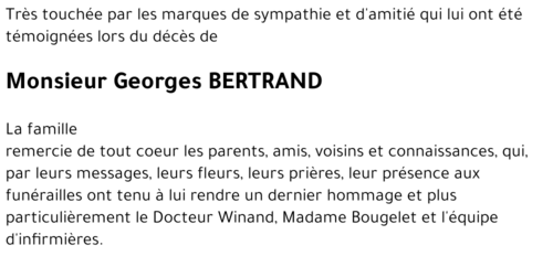 Georges BERTRAND