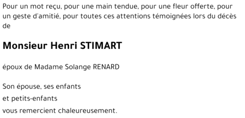 Henri STIMART