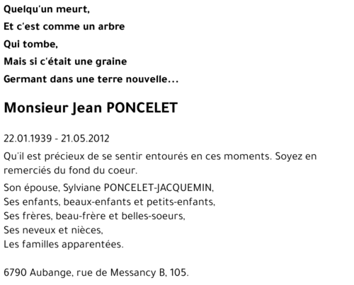 Jean PONCELET