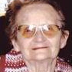 Louise CATIAUX à Bièvre: avis de décès