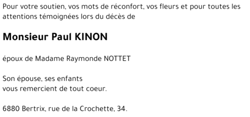 Paul KINON