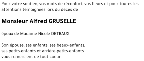 Alfred GRUSELLE