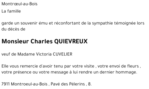Charles DUIEVREUX