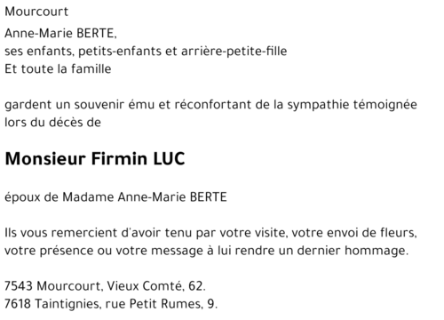 Firmin LUC