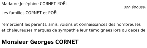 Georges CORNET