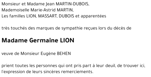 Germaine LION