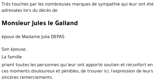Jules le Galland