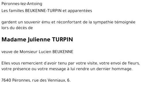 Julienne TURPIN