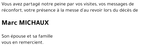 Marc MICHAUX