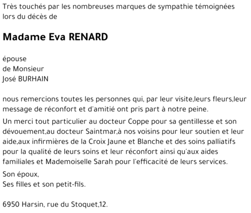 Eva RENARD
