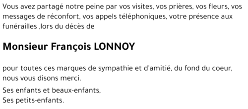 François LONNOY