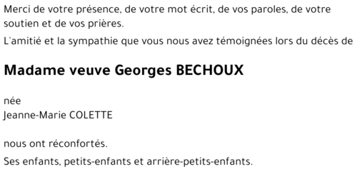 Jeanne-Marie COLETTE