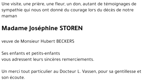 Joséphine STOREN