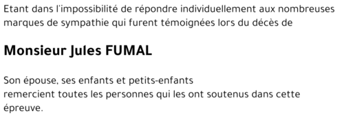 Jules FUMAL