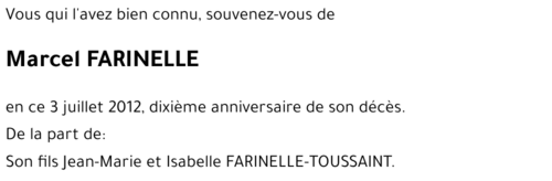 Marcel FARINELLE
