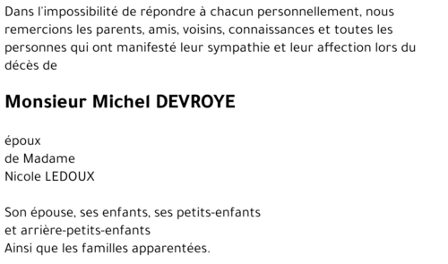 Michel DEVROYE