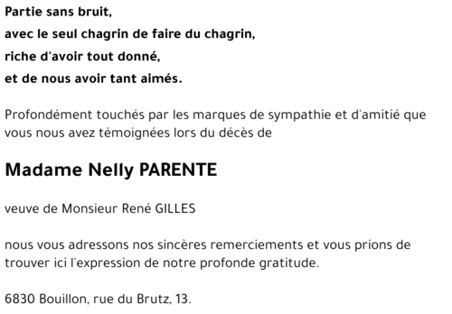 Nelly PARENTE