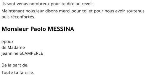 Paolo MESSINA
