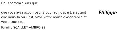 Philippe SCAILLET