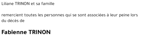 Fabienne TRINON