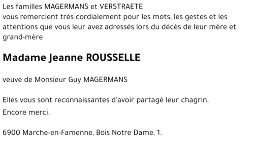 Jeanne ROUSSELLE