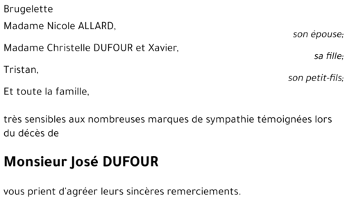 José DUFOUR