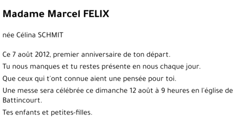 Marcel FELIX