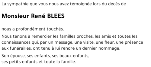 René BLEES