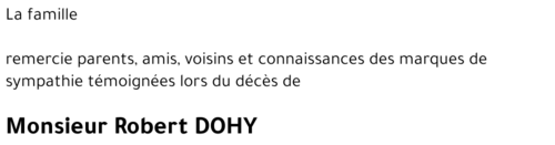 Robert DOHY