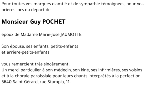 Guy POCHET